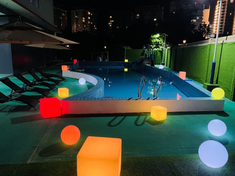 フィリピン留学 Cebu21 - B`CEBU-Swimming pool-5